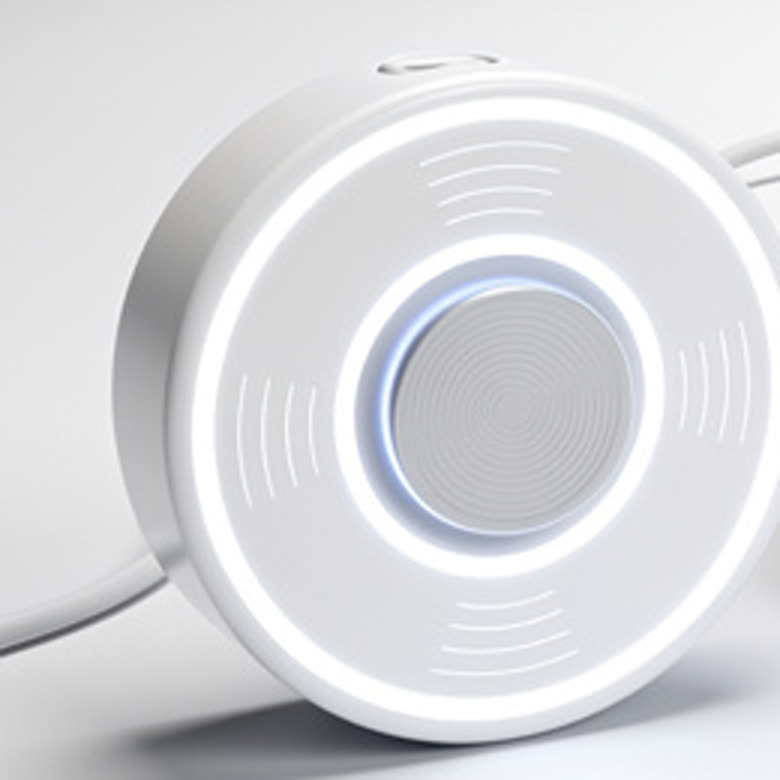 The Bio Sync fingertip sampler with its light ring